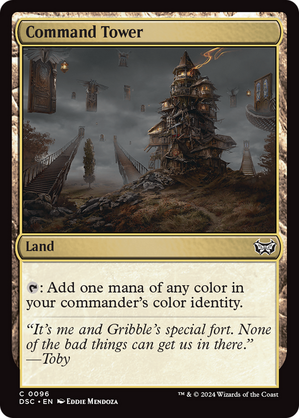 Command Tower (96) [Duskmourn: House of Horror Commander] - Deck Out Gaming