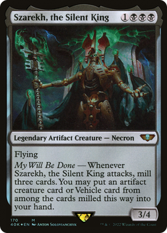 Szarekh, the Silent King (170) [Warhammer 40,000 Commander] foil - Deck Out Gaming