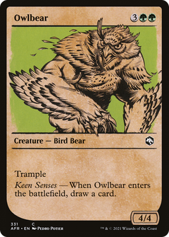 Owlbear (Showcase) (331) [Adventures in the Forgotten Realms] foil - Deck Out Gaming