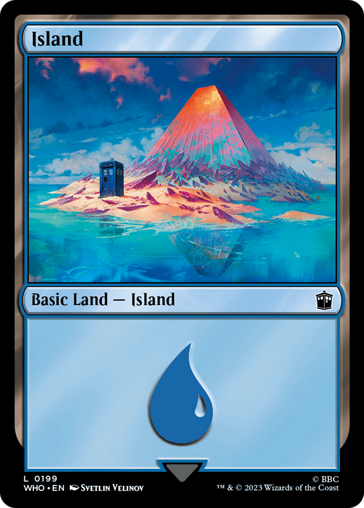 Island (0199) (199) [Doctor Who] foil - Deck Out Gaming