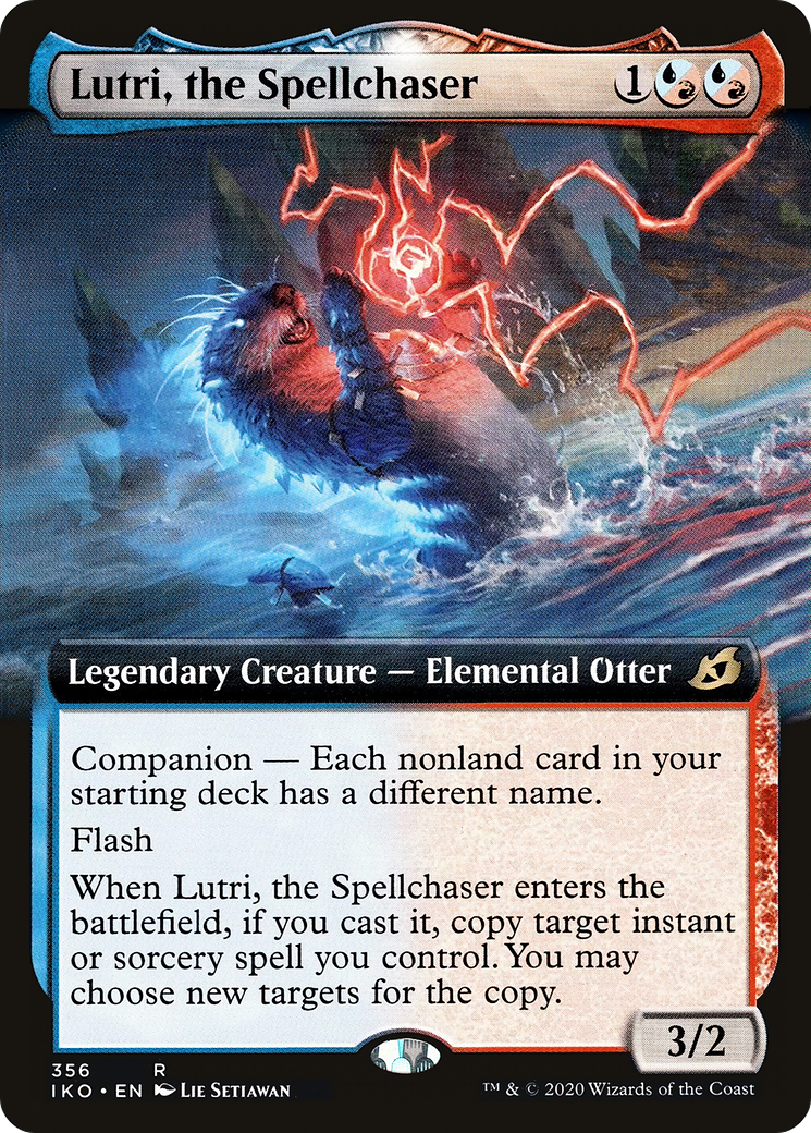 Lutri, the Spellchaser (Extended Art) (356) [Ikoria: Lair of Behemoths] - Deck Out Gaming