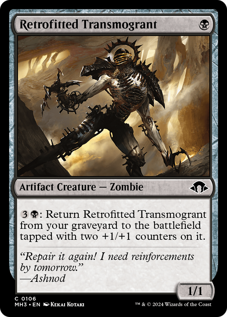 Retrofitted Transmogrant (106) [Modern Horizons 3] - Deck Out Gaming