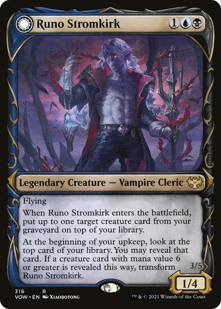 Runo Stromkirk (Showcase) (316) (316) [Innistrad: Crimson Vow] - Deck Out Gaming