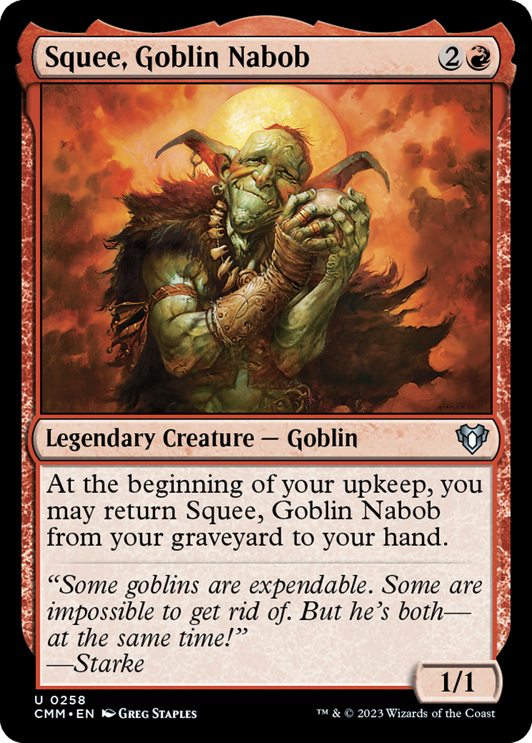 Squee, Goblin Nabob (258) [Commander Masters] - Deck Out Gaming