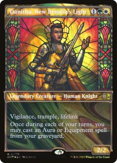Danitha, New Benalia's Light (Halo Foil) (209) [March of the Machine: The Aftermath] foil - Deck Out Gaming