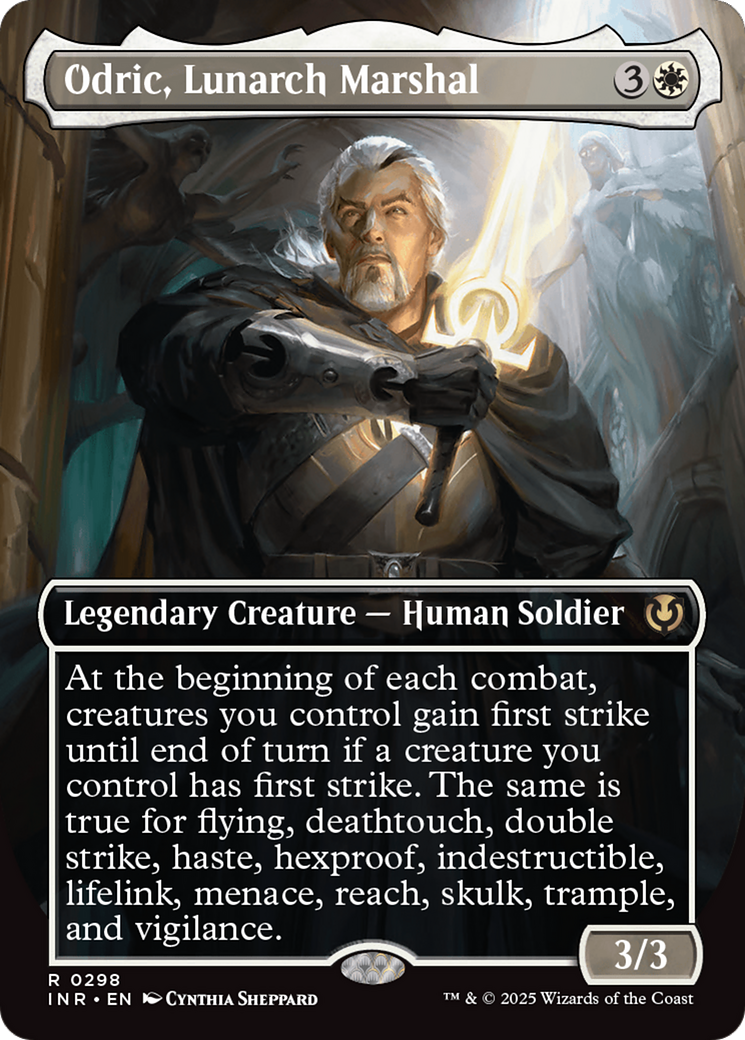 Odric, Lunarch Marshal (Borderless) (298) [Innistrad Remastered] - Deck Out Gaming