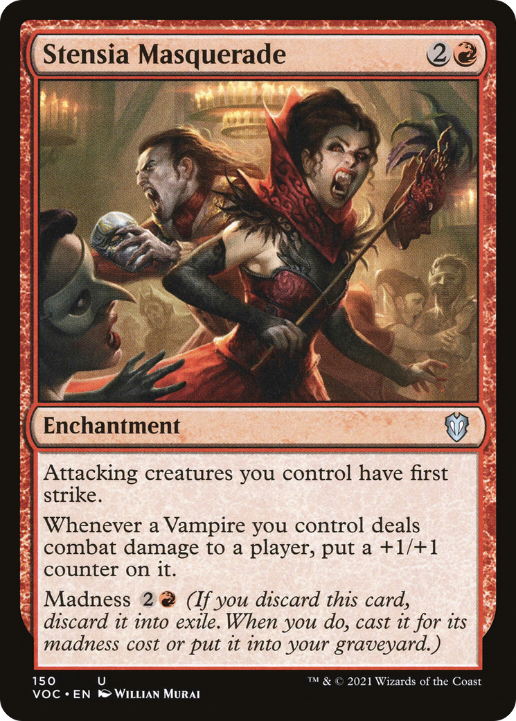 Stensia Masquerade (150) [Commander: Innistrad: Crimson Vow] - Deck Out Gaming