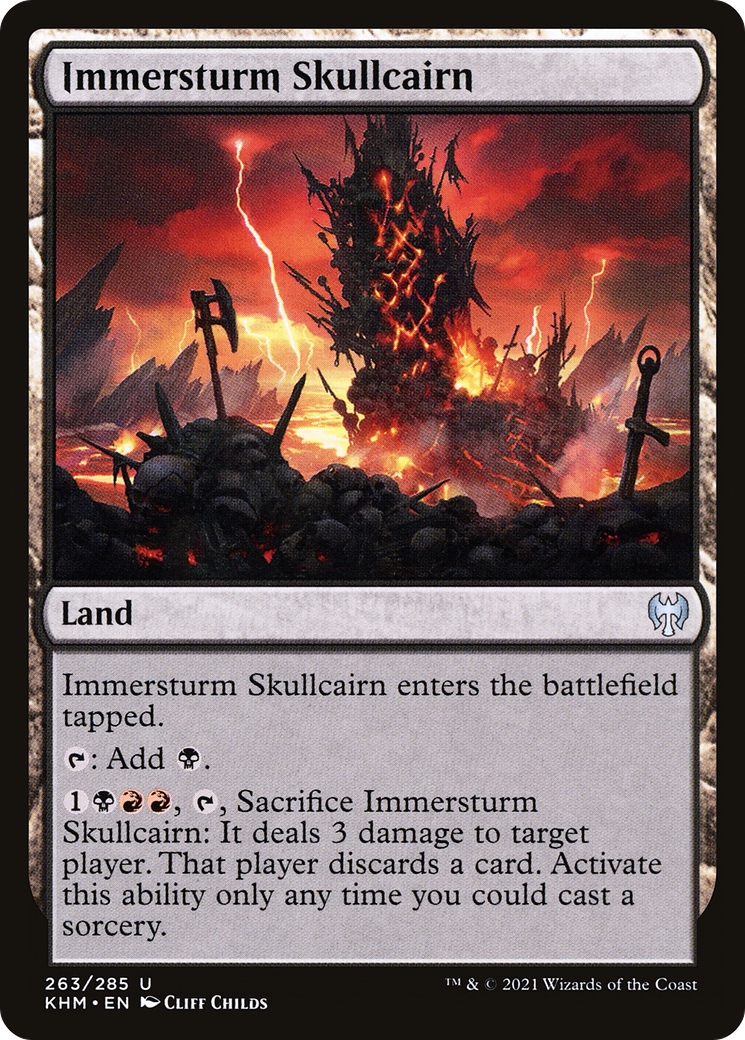 Immersturm Skullcairn (263) [Kaldheim] foil - Deck Out Gaming