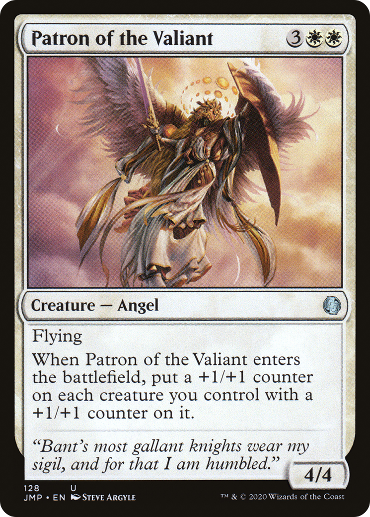 Patron of the Valiant (128) [Jumpstart] - Deck Out Gaming