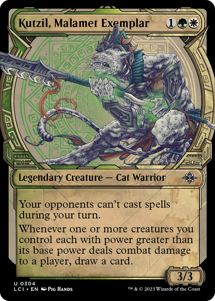 Kutzil, Malamet Exemplar (Showcase) (304) [The Lost Caverns of Ixalan] foil - Deck Out Gaming