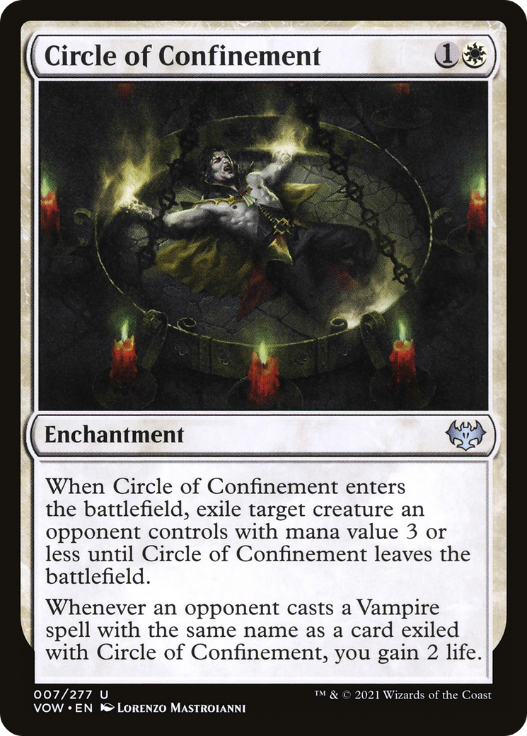 Circle of Confinement (7) [Innistrad: Crimson Vow] foil - Deck Out Gaming