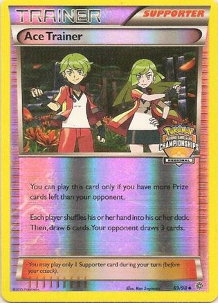 Ace Trainer - 69/98 (Regional Championships) (69) [League & Championship Cards] Reverse Holofoil - Deck Out Gaming