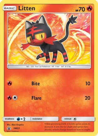 Litten - SM23 (SM23) [SM Promos] Holofoil - Deck Out Gaming