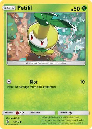 Petilil (4) [SM - Guardians Rising] Reverse Holofoil - Deck Out Gaming