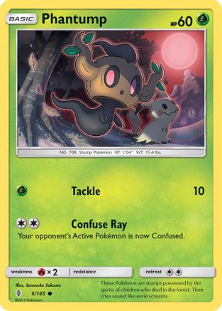 Phantump (6) [SM - Guardians Rising] Reverse Holofoil - Deck Out Gaming