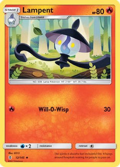 Lampent (12) [SM - Guardians Rising] Reverse Holofoil - Deck Out Gaming