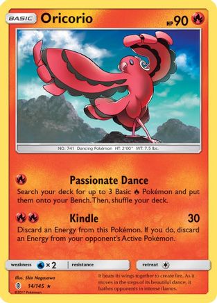 Oricorio (14) (14) [SM - Guardians Rising] Reverse Holofoil - Deck Out Gaming