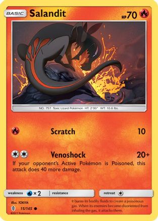Salandit (15) [SM - Guardians Rising] Reverse Holofoil - Deck Out Gaming