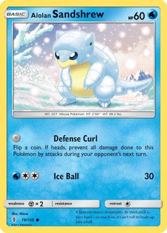 Alolan Sandshrew (19) [SM - Guardians Rising] Reverse Holofoil - Deck Out Gaming