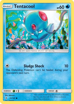 Tentacool (23) [SM - Guardians Rising] Reverse Holofoil - Deck Out Gaming