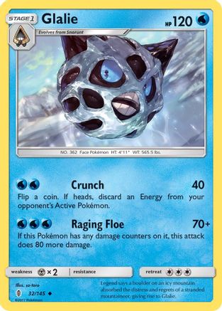 Glalie (32) [SM - Guardians Rising] - Deck Out Gaming