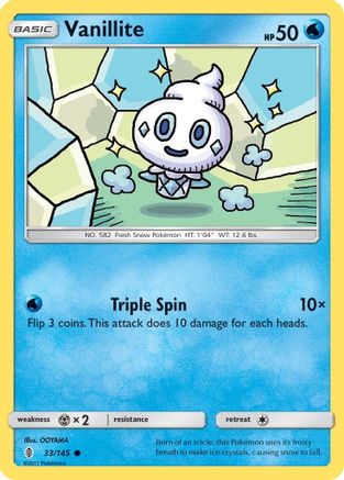 Vanillite (33) [SM - Guardians Rising] Reverse Holofoil - Deck Out Gaming