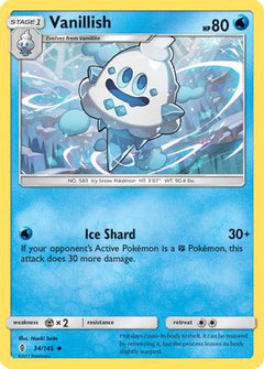 Vanillish (34) [SM - Guardians Rising] Reverse Holofoil - Deck Out Gaming