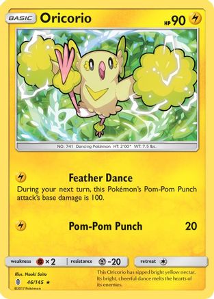 Oricorio (46) (46) [SM - Guardians Rising] Reverse Holofoil - Deck Out Gaming