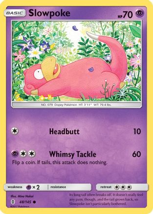 Slowpoke (48) [SM - Guardians Rising] Reverse Holofoil - Deck Out Gaming