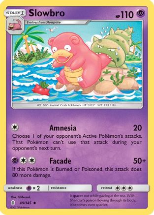 Slowbro (49) [SM - Guardians Rising] Reverse Holofoil - Deck Out Gaming