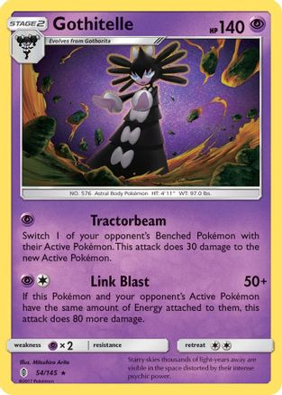 Gothitelle (54) [SM - Guardians Rising] Reverse Holofoil - Deck Out Gaming