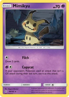 Mimikyu (58) [SM - Guardians Rising] Holofoil - Deck Out Gaming