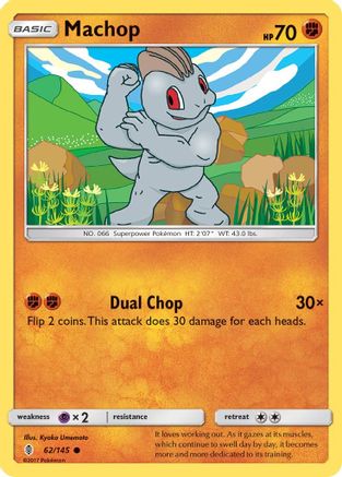 Machop (62) (62) [SM - Guardians Rising] Reverse Holofoil - Deck Out Gaming