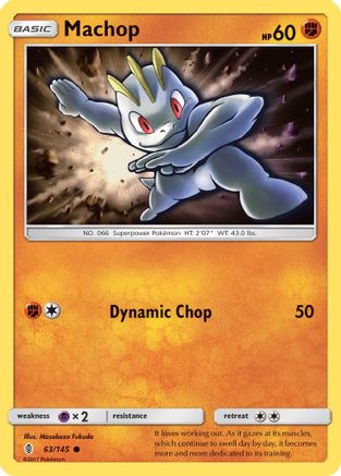 Machop (63) (63) [SM - Guardians Rising] Reverse Holofoil - Deck Out Gaming