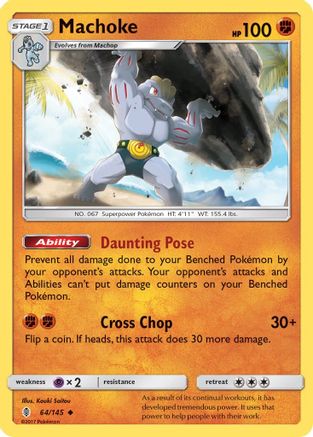 Machoke (64) [SM - Guardians Rising] Reverse Holofoil - Deck Out Gaming