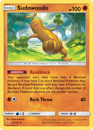 Sudowoodo (66) [SM - Guardians Rising] Reverse Holofoil - Deck Out Gaming