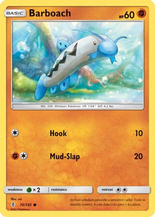 Barboach (70) [SM - Guardians Rising] Reverse Holofoil - Deck Out Gaming