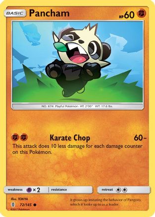 Pancham (72) [SM - Guardians Rising] Reverse Holofoil - Deck Out Gaming