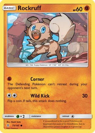 Rockruff (73) [SM - Guardians Rising] Reverse Holofoil - Deck Out Gaming