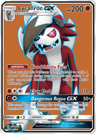 Lycanroc GX (Full Art) (138) [SM - Guardians Rising] Holofoil - Deck Out Gaming