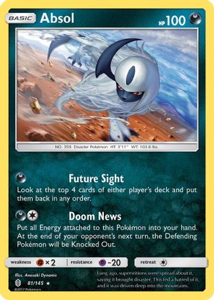 Absol (81) [SM - Guardians Rising] Holofoil - Deck Out Gaming