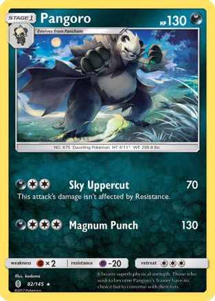Pangoro (82) [SM - Guardians Rising] Reverse Holofoil - Deck Out Gaming