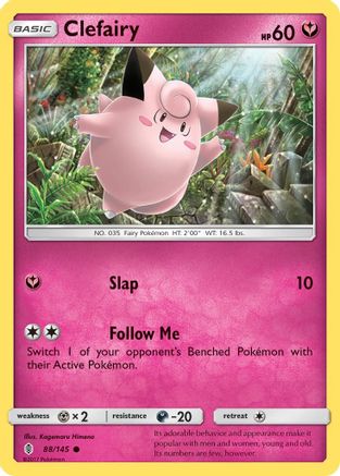 Clefairy (88) [SM - Guardians Rising] Reverse Holofoil - Deck Out Gaming