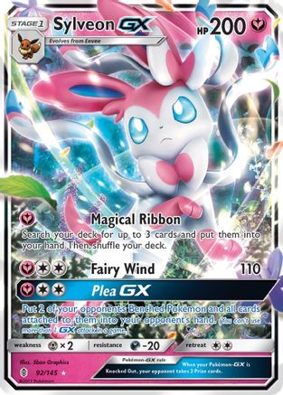Sylveon GX (92) [SM - Guardians Rising] Holofoil - Deck Out Gaming