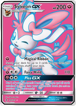 Sylveon GX (Full Art) (140) [SM - Guardians Rising] Holofoil - Deck Out Gaming