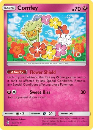 Comfey (93) [SM - Guardians Rising] Reverse Holofoil - Deck Out Gaming