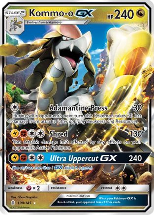Kommo-o GX (100) [SM - Guardians Rising] Holofoil - Deck Out Gaming