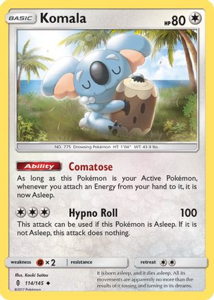 Komala (114) [SM - Guardians Rising] Reverse Holofoil - Deck Out Gaming