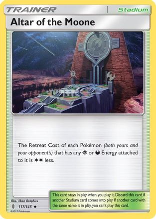 Altar of the Moone (117) [SM - Guardians Rising] Reverse Holofoil - Deck Out Gaming