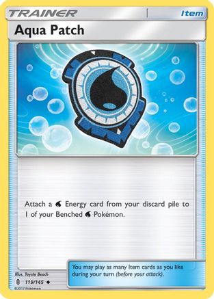 Aqua Patch (119) [SM - Guardians Rising] Reverse Holofoil - Deck Out Gaming